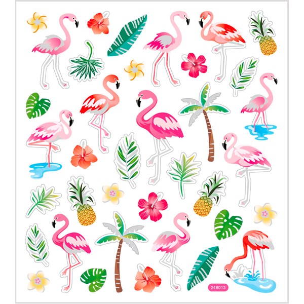 Tarrat, flamingot, 15x16,5 cm, 1 ark