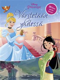 Disney Prinsessat Väritetään yhdessä