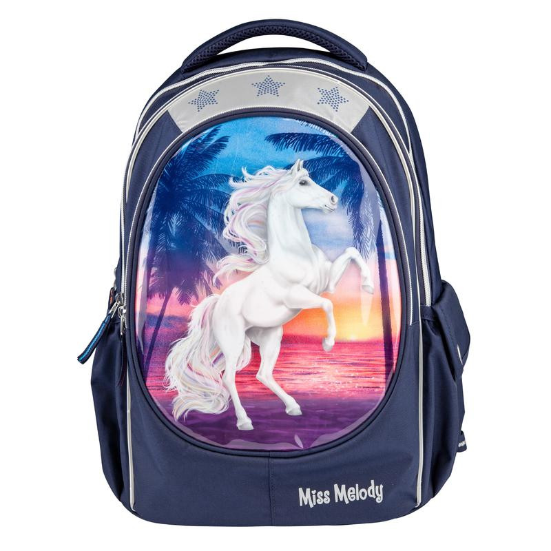 Miss Melody - School Backpack - Glitter Ocean (410990)