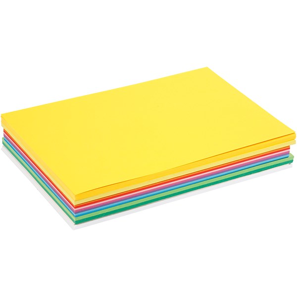 Kevätkartonki, värilajitelma, A4, 210x297 mm, 180 g, 30 laj/ 1 pkk