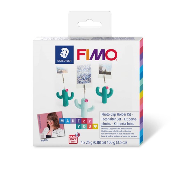 FIMO Set Cacti Klipshållare Foto