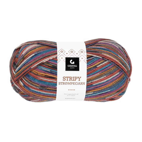 Gjestal Stripy Sukkalanka 150 g