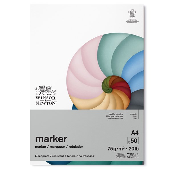 Bleedproof Marker block A4 Winsor & Newton
