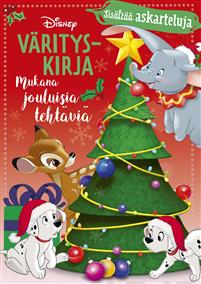 Disney Klassikot jouluinen värityskirja