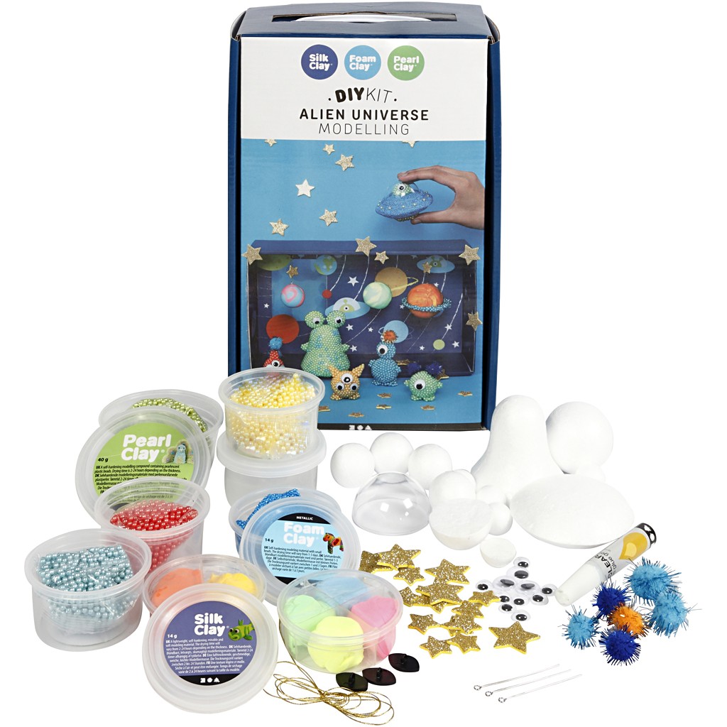 DIY Kit - Aliens Universe - Modelling Set (97064)