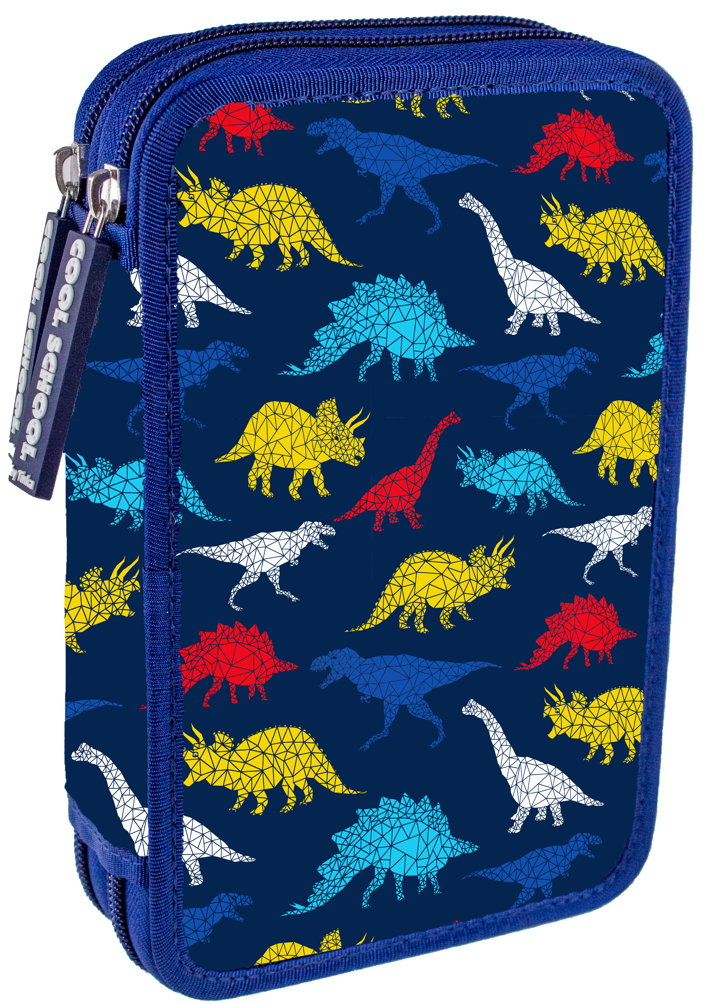 Tinka - Double Pencil Case - Dino (8-802434)