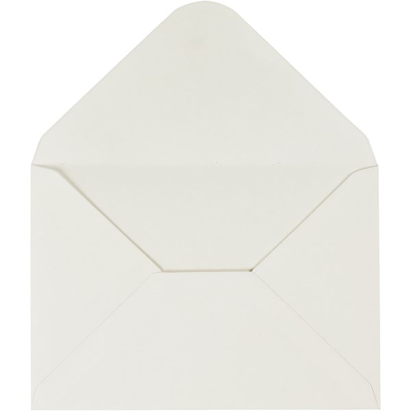Kirjekuori, luonnonvalkonen, kirjekuoren koko 11,5x16 cm, 110 g, 8x10 pkk/ 1 pkk