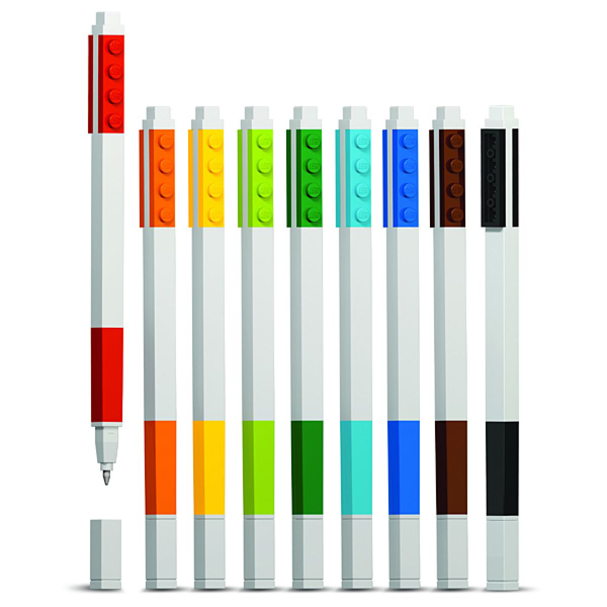 LEGO Stationery - 9 Gel Pens (514822)