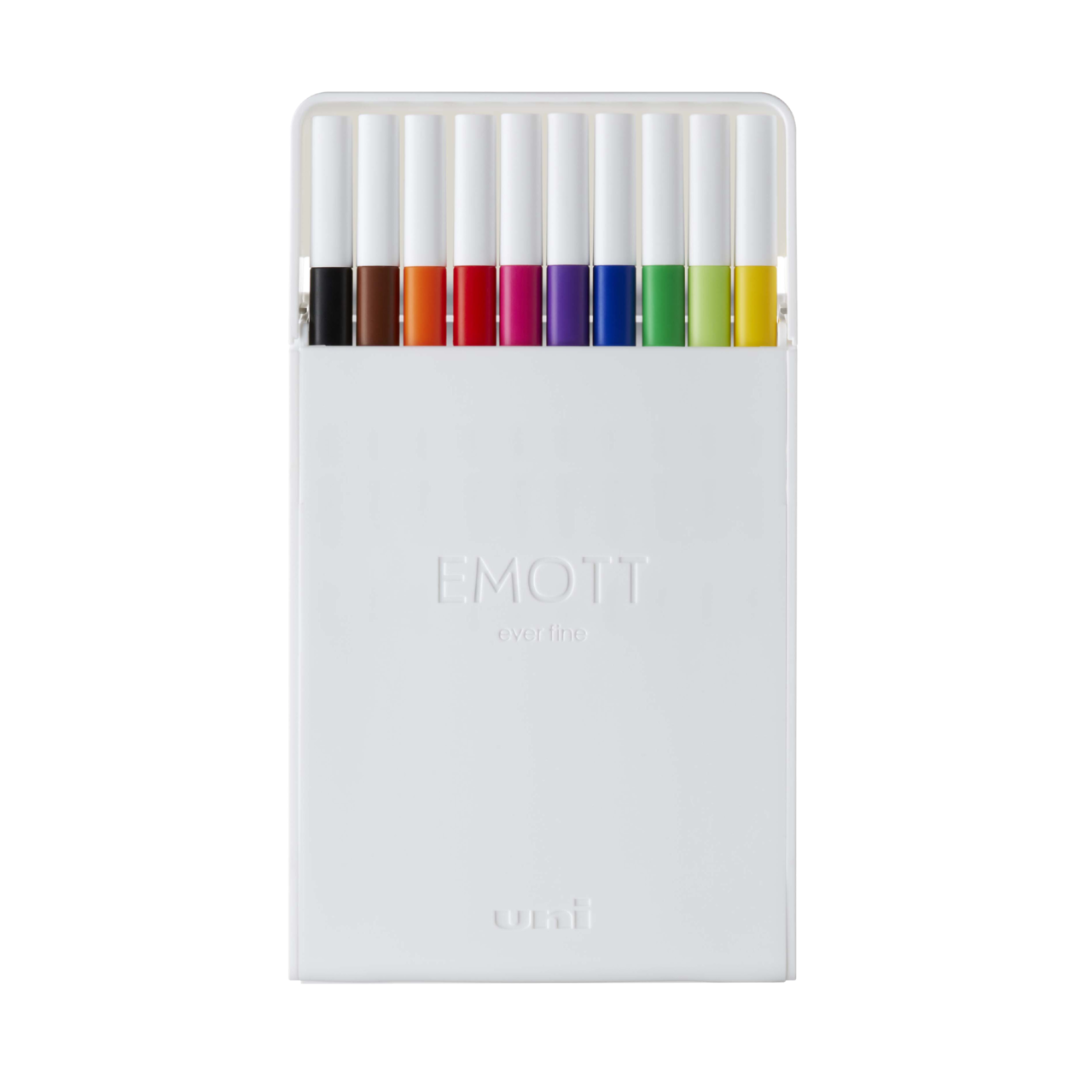 Uni - Emott Fineliner - 10 Assorted, No. 1