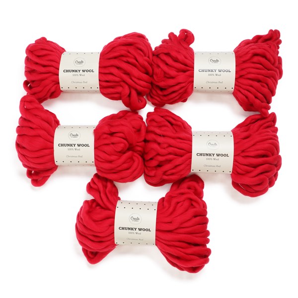 Adlibris Chunky Wool Lanka 200 g 5 kpl