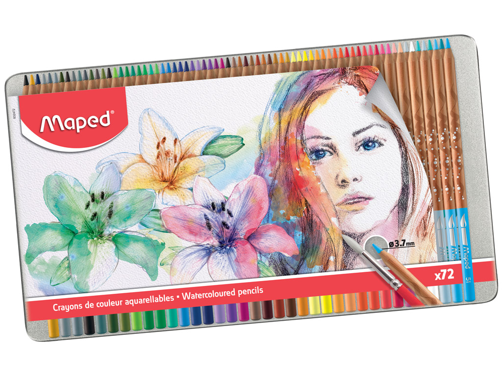 Maped - Artists - Watercolor Pencils (72 pcs) (832472)