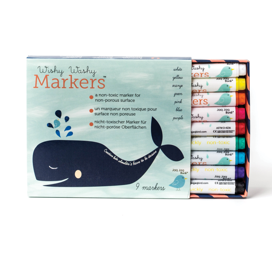 Jaq Jaq Bird - Wishy Washy Markers (J-WWM-353)