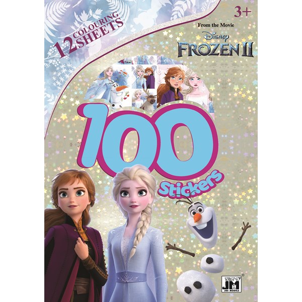 Frozen 2 Tarrat 100 kpl Sense