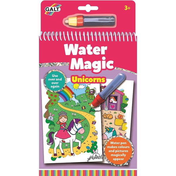 Water Magic -Värityskirja Yksisarvinen Galt