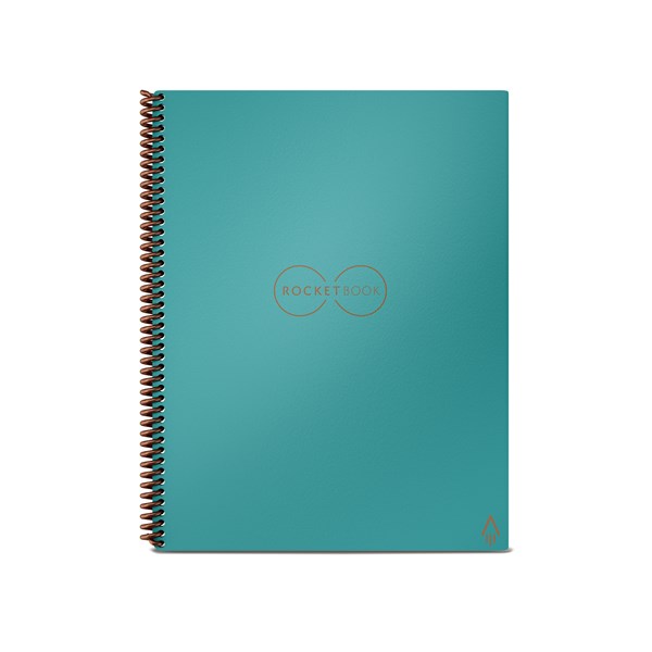 Rocketbook Core Letter Notebook A4 Neptune Teal