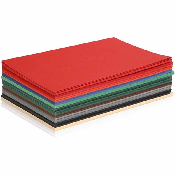 Joulukartonki, värilajitelma, A5, 150x210 mm, 180 g, 60 laj/ 1 pkk