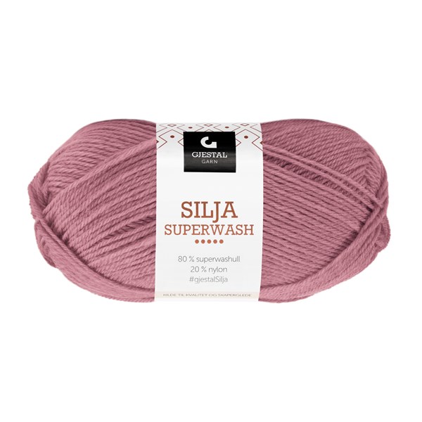 Gjestal Garn Silja Superwash Ullmiks, 50g