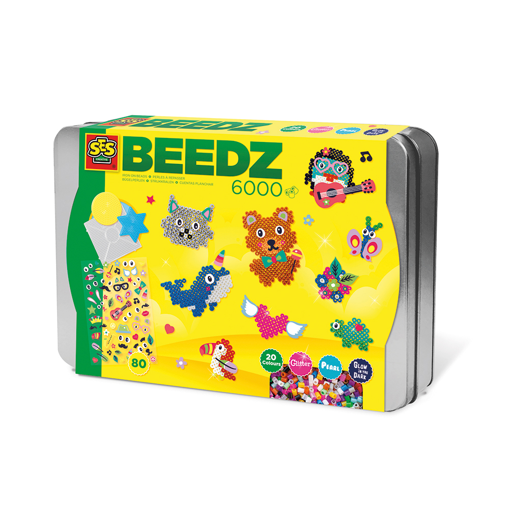 SES Creative - Iron on beads - Luxury sorting box (S06139)