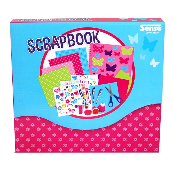 Askartelupakkaus scrapbooking Sense