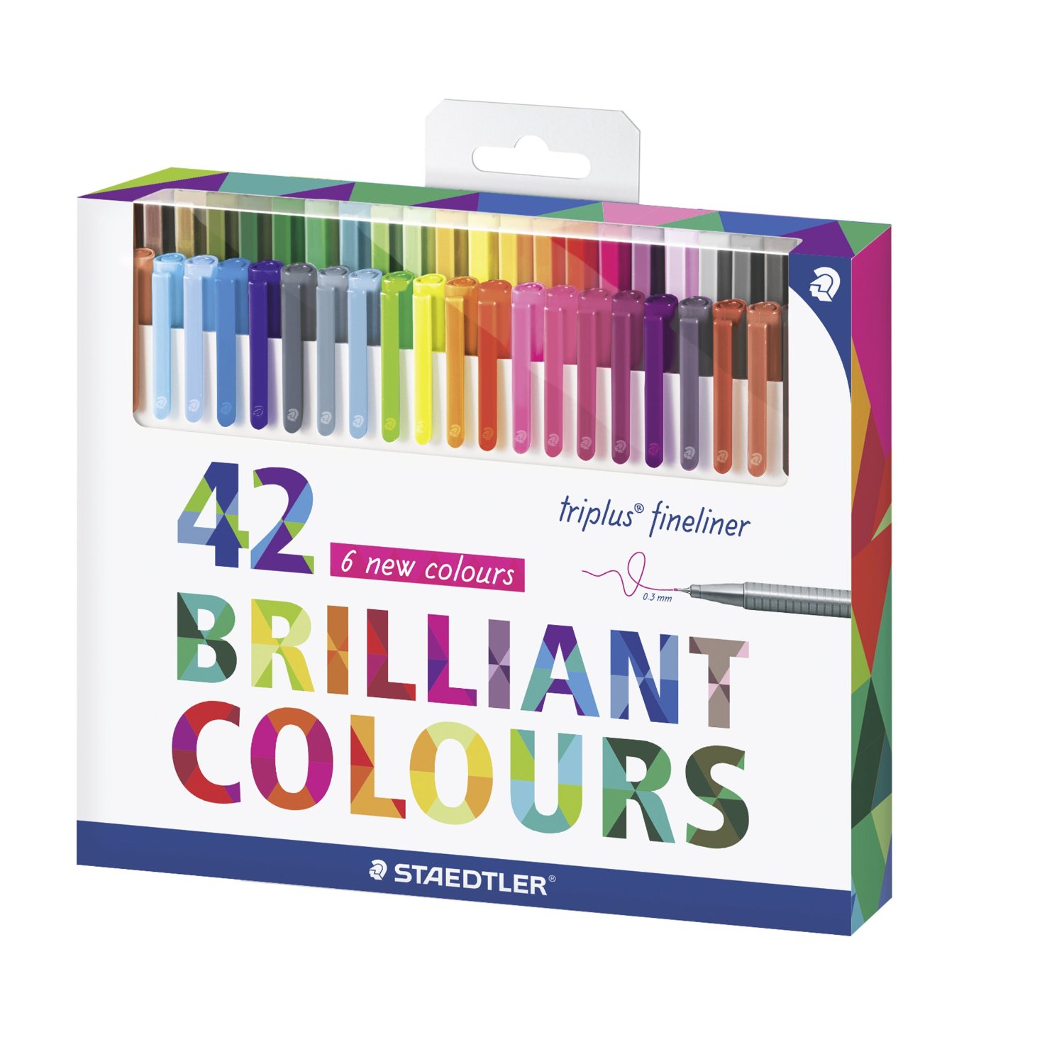 Staedtler - Triplus Fineliner, 42 pcs (334 C42)