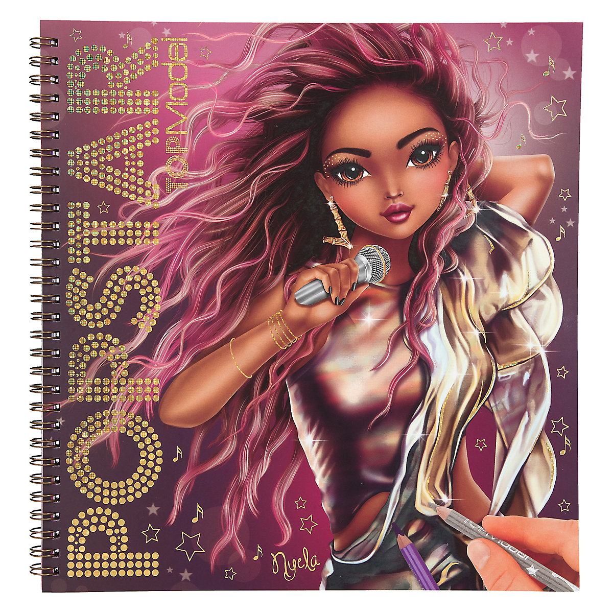 Top Model - Colouring Book - Popstar (0411462)