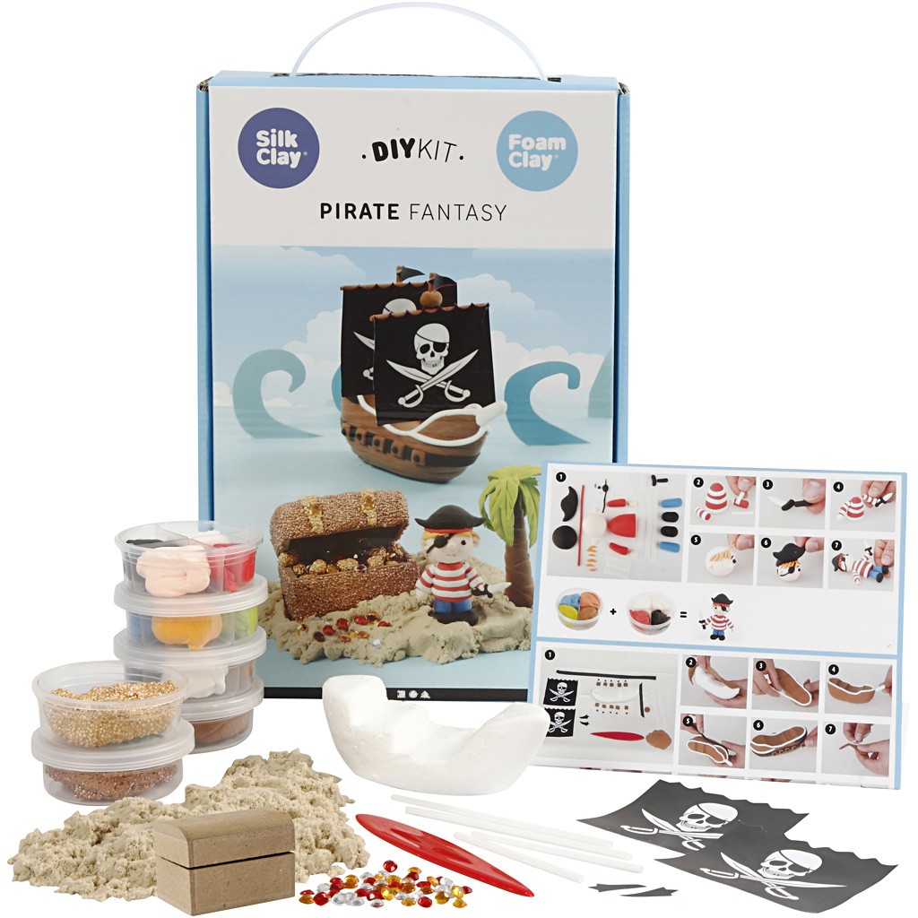 Silk Clay/Foam Clay - Theme - Pirate Fantasy (98109)