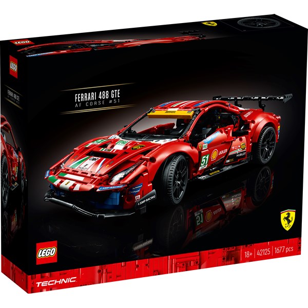 Ferrari 488 GTE “AF Corse #51” LEGO® Technic (42125)