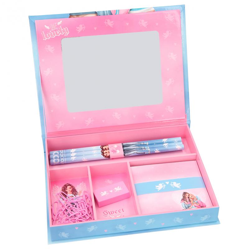 Top Model - Box with writing supplies - Kitchy Angel (11407)