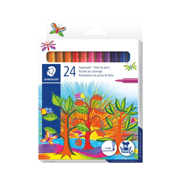 Noris Club® Lasten Tussit Paperilaatikossa 24 kpl Staedtler