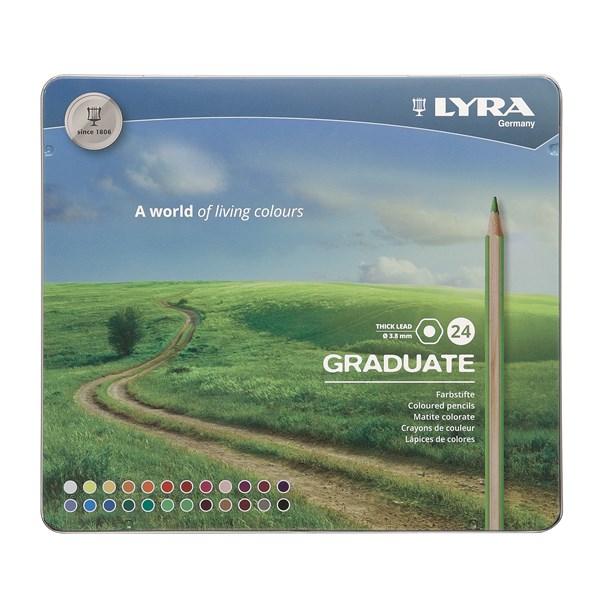 Lyra Graduate Colour Pencil 24-Pack
