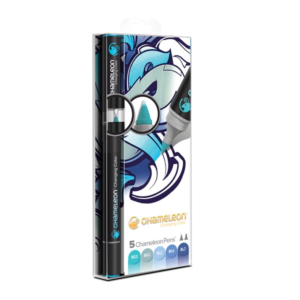 Chameleon 5-pack Blue Tones Set