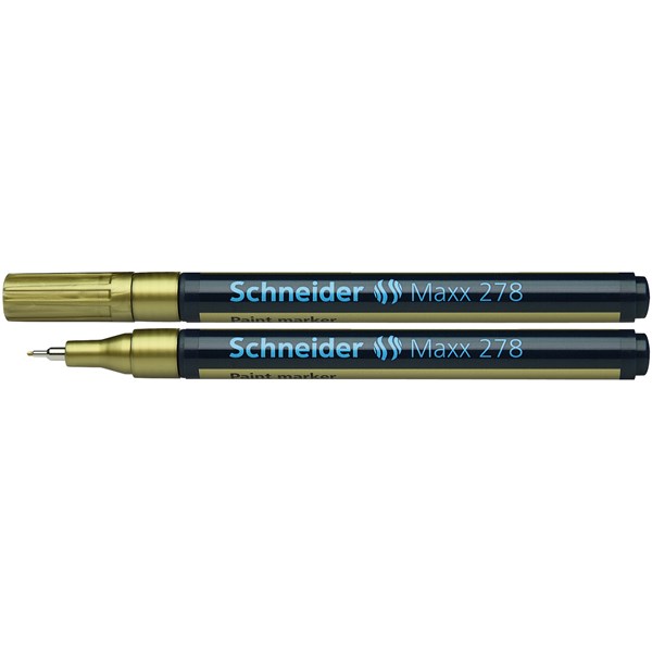 Schneider Maxx 278 Paintmarker Gold 0,8 mm neulakärki