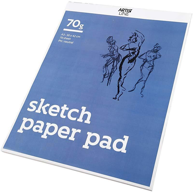 Sketch pad A3 (70 x70 g)