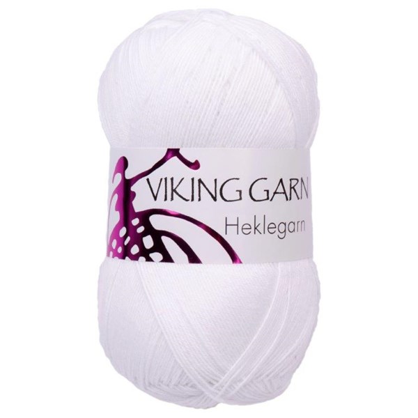 Heklegarn 12/4 100 g Viking Garn