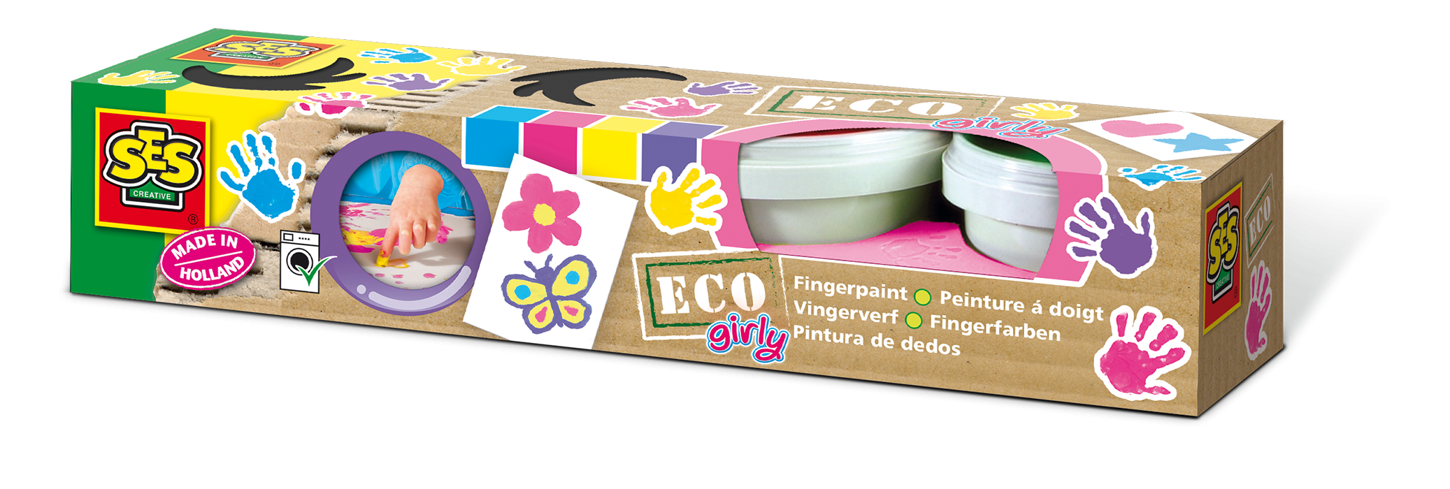 SES Creative - Fingerpaint - Trendy color - ECO (24927)