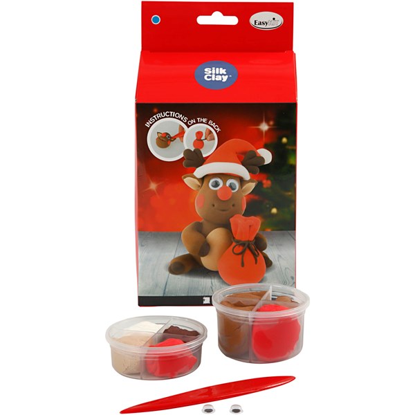 DIY-askartelupakkaus, poro, 1 set