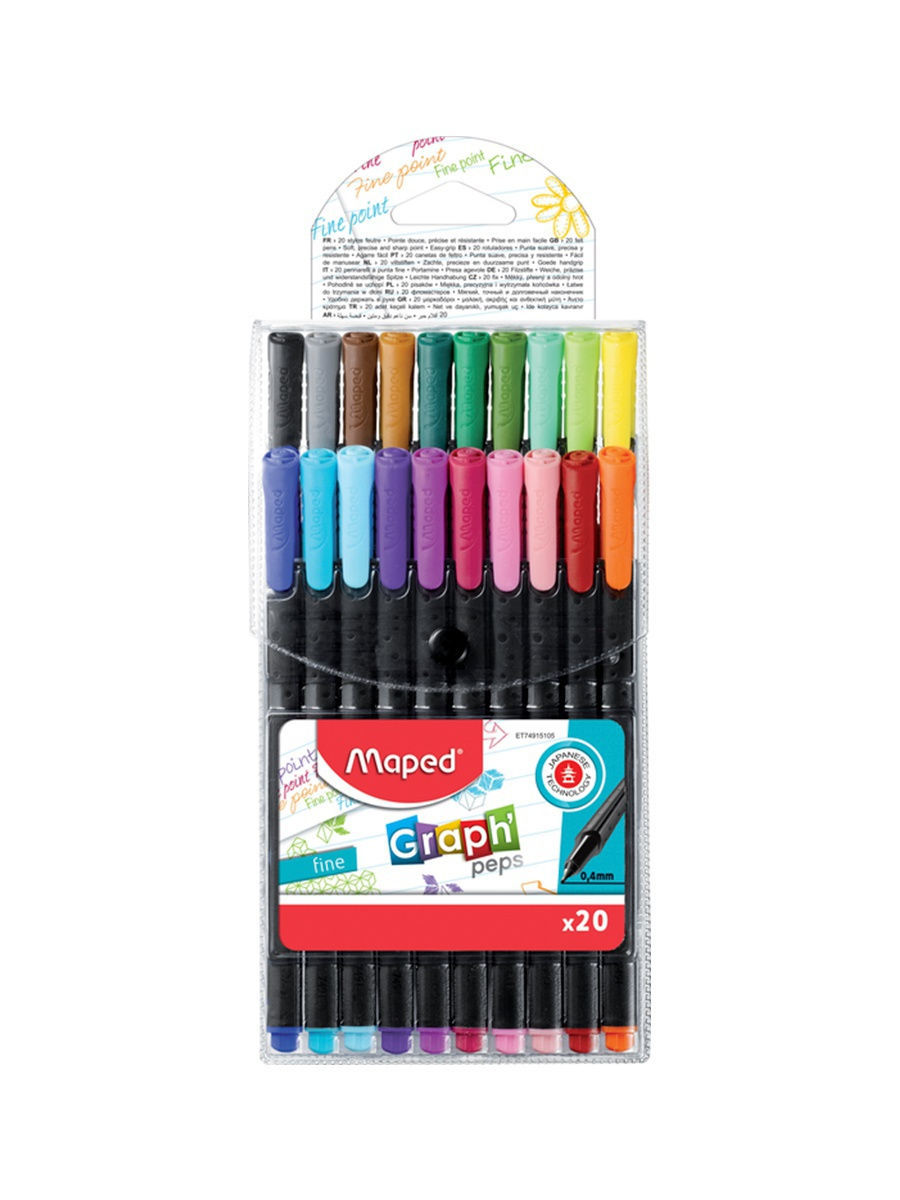 Maped - Graph Peps - Fineliners (749151)