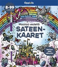 Maalaa vedellä SATEENKAARET -puuhakirja 8-99 v