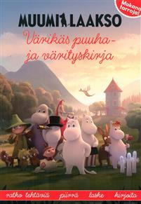 Muumilaakso Värikäs puuha- ja värityskirja